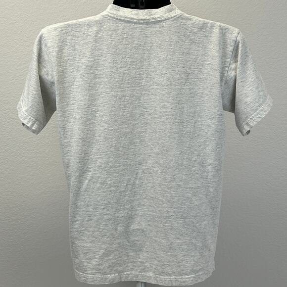 Vintage Bald Eagle Extinction T Shirt Mens Medium Gray 90s Las Vegas Nature Tee - Picture 3 of 8